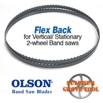 93-1/2"OLSON Hard Edge Flex Back Band Saw Blade 1/8" .025" 14 Reg FB08593DB Usa. Fixed Price $25.40.
