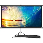 100 Inch Indoor And Outdoor Projector 16:9 Aspect Ratio, Black. Fixed Price $242.22.