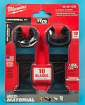 Milwaukee Universal Fit 1-3/8 Titanium Bi-metal Blades (10-PACK) 49-25-1230. Fixed Price $49.99.
