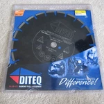 Diteq D24002 14" Walk Behind Asphalt Saw Blade X .125 1" 20MM Dp Diamond. Fixed Price $129.99.