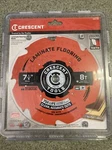 Crescent Circular Saw Blade 7 1/4'' X 8 Tooth Laminate Flooring. Fixed Price $29.99.