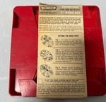 Sears Craftsman Stack Dado Blade Set 7" Kromedge Thin Rim Satin Cut. Fixed Price $61.75.