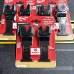 3- Milwaukee 49-25-1100 Universal Fit 10-PACK Fast Cutting Wood Blades. Fixed Price $66.45.