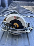 Porter-cable Electric Circular Saw Amps 7-1/4" Blade Dia 5,600 Rpm PC15TCSM. Fixed Price $40.00.