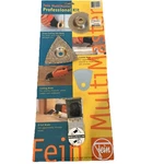 Fein Multimaster 4 Pcs Carbide Blade Tile Kit Made Germany New Sealed. Fixed Price $47.00.