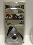 Rockwell RW9131 Sonicrafter Sanding Pad Set, Thin, 2-PIECE Per Pack Nip. Fixed Price $11.95.