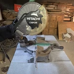 Hitachi C10FCE2 Miter Saw Corded Electric Green Black Centered Blade For Wood. Fixed Price $100.00.