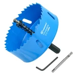 3-1/2 Inch Hole Saw With Arbor For And Wood Cutting, Bi-metal Navy. Fixed Price $10.82.