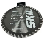 New Skil Finishing Circular Saw Blade 7-1/4 Teeth, 75740B25. Fixed Price $17.99.