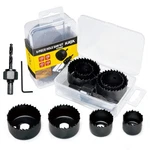 Kata 6PCS Hole Saw Kit 11/4" To 21/8"3254MM Set In Case With Mandrel.... Fixed Price $13.90.