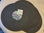 Lot Norton Abrasives 66253410184 Cutoff Wheel Gemini 16" X 5/32" 1". Fixed Price $124.00.