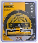 New (DWA11080) Dewalt 10-IN. (254MM) Tooth Fine Finish Saw Blade. Fixed Price $57.48.