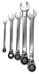 Dewalt 5-PIECE Reverse Ratcheting Combination Sae Wrench Set Polished Chrome. Fixed Price $38.95.