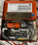 Fein Fugenschneider 120V Corded Oscillating Tool Orange Gray With Case - Used. Fixed Price $69.99.