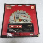 Craftsman 1/2" 18 Tooth C200 Carbide Tipped Saw Blade 932276 Nos Nip Free Ship. Fixed Price $17.95.