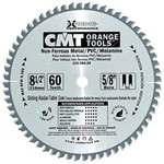 Cmt Industrial Non-ferrous Metal, Pvc & Melamine Saw Blade, 8-1/2-INCH X 60 Teet. Fixed Price $48.72.