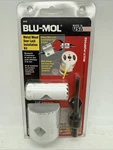 Blu Mol Metal & Wood Door Lock Installation Kit With Bi Hole Saws 6556 New. Fixed Price $19.99.