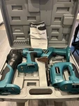Coleman Powermate PMD8134 In Cordless Drill Sander Flashlight Tool Set Case. Fixed Price $33.74.