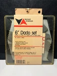 Vermont American 6" Stack Dado Set # 26741 Fits 8", 9", 10" Table/radial Arm Saw. Fixed Price $35.00.
