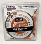 Ridgid 8" Diamond Tile Blade With Reinforced Hub, Wobble & Chip Free (HD-CJ80P). Fixed Price $31.19.