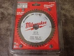 New Milwaukee Aluminum 48-40-4075 3/8" 50T Carbon Tipped Saw Blade (BN293). Fixed Price $37.99.