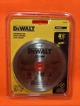 Dewalt DW4789 4-1/2" Continuous Rim Dry Wet Cutting Blade High Performance. Fixed Price $19.98.