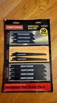 Craftsman Reciprocating Saw Blades Piece Pack 928990. Fixed Price $22.99.