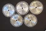 New Lot Of 5 Tool Shop 7-1/4" Carbide Tipped Ripping Saw Blade 24 Tooth. Fixed Price $22.99.
