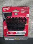 Milwaukee 49-25-1526 Extreme Materials Carbide Teeth Oscillating Blades Pack. Fixed Price $26.95.