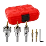 Dashap 5PCS Hole Saw Kit With Case, Carbide Cutter Set For Metal, Tct Ho.... Fixed Price $47.61.