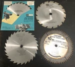 Qty Sears Craftsman Usa 10" Saw Blades 9 32446, 32668 & Carbide Tip 32428. Fixed Price $45.00.