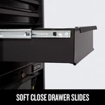 Craftsman 1000 Series 4 Drawer Tool Cabinet Rolling Steel Chest Black. Fixed Price $141.60.