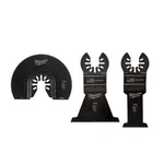Milwaukee 49-10-9004 3PC Wood Cutting Multi-tool Blade Variety Pack. Fixed Price $18.61.