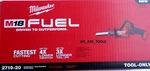 New Box Milwaukee 2719-20 M18 Fuel Hackzall Reciprocating Sawzall Volt. Fixed Price $147.97.