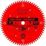 LU74R008: 8" X 64T Thin Kerf Ultimate Cut-off Blade. Fixed Price $95.64.