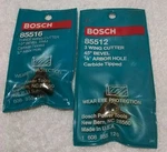 2PC Bosch 85516-THREE Wing Cutter 10 85512 3 45 1/4" Arbor Hole. Fixed Price $21.56.
