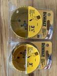 Pair Of Dewalt Bi-metal Holesaws (3" & 1/2") New. Fixed Price $25.00.
