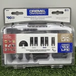 Dremel MM399 Oscillating Multitool Blade Kit 6PC Univ Quick Fit Cutting Set New. Fixed Price $24.99.