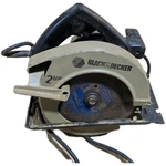 Black & Decker 7358 Circular Saw 2HP Corded 7-1/4" Works Great. Fixed Price $39.99.