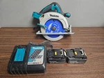 Makita XSH01 36V Cordless 7-1/4" Circular Saw 2 Batteries Charger & Bag. Fixed Price $199.99.