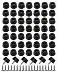 Adwuali Pieces Cutting Board Rubber Feet With D15*12*H8MM-200PC, Black. Fixed Price $26.23.