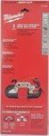 Milwaukee 48-39-0530 Band Saw Blade 44-7/8 In. 24 Tpi 1 Pack. Fixed Price $15.89.