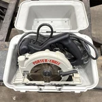 Porter-cable 743 1/4" Circular Saw 120V Corded Electric W/ Case Used. Fixed Price $160.00.