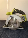Ryobi P501G 18V 5-1/2" Cordless Circular Saw Tool Only Tested Works. Fixed Price $30.00.