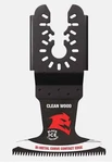 Diablo DOU250JBW 2-1/2" Universal Fit Bi-metal Oscillating Blade For Clean Wood. Fixed Price $8.95.