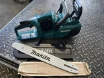 Makita XCU03Z 18V X2 Lxt Li-ion (36V) Brushless 14" Chain Saw Bare Tool. Fixed Price $259.00.