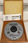 Craftsman Twin-blade Adjustable Dado Set 8" 48T Carbide C200 932668 W/box. Fixed Price $32.95.