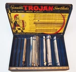 Parker Trojan Saw Hardware Store Display With 82 Blades See List. Fixed Price $39.95.