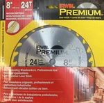 Irwin 56230 8" Wood/ripping Saw Blade 24 Teeth. Fixed Price $5.59.