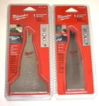 Milwaukee 1-1/2" And 3" Scraper Blades 49-00-5463/49-00-5456 Recip Saw Free Ship. Fixed Price $25.00.
